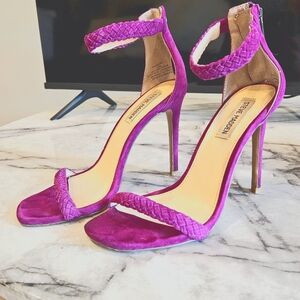 Purple steve madden heels